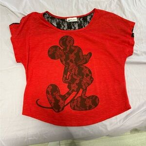 Disney Red Mickey Mouse Shirt